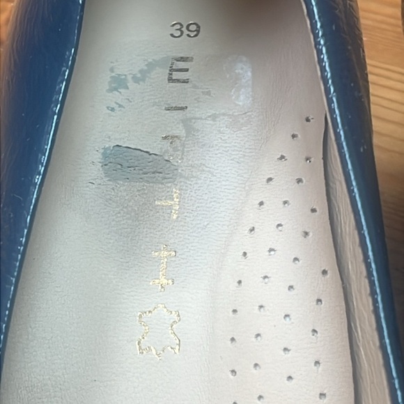 Wirth leather blue pumps size 39 - Picture 7 of 15